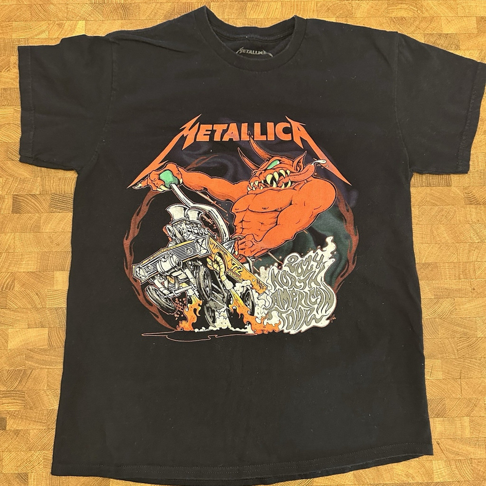 Metallica 2023 North American Tour Full Speed Band T-Shirt Adult Medium